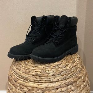 Black Timberland Boots